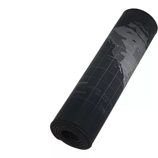 XXL méretű 88x30 cm-es szürke egérpad és billentyűzet alátét, csúszásmentes gumi aljjal