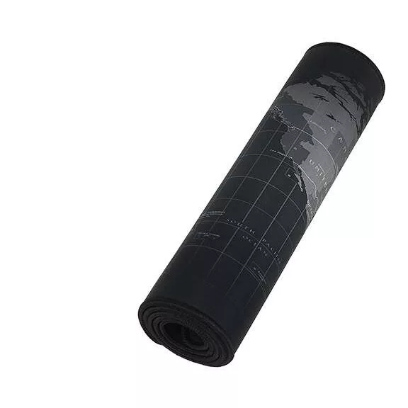 XXL méretű 88x30 cm-es szürke egérpad és billentyűzet alátét, csúszásmentes gumi aljjal