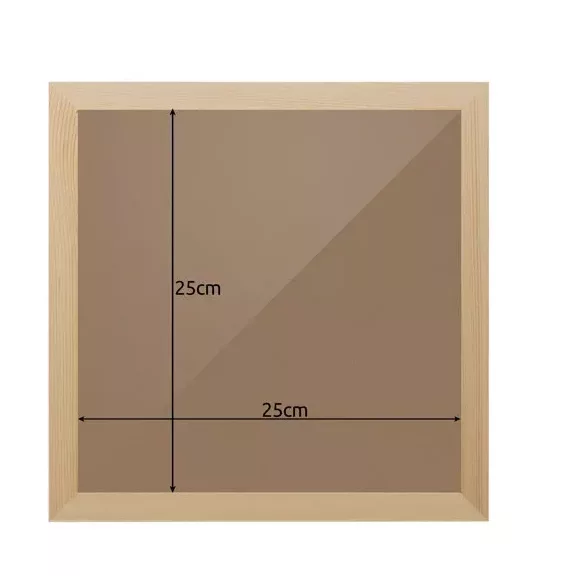 Fenyőfa keret 28,5x28,5cm 19919