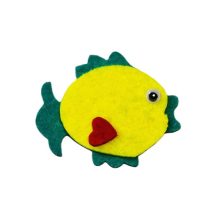 Filc hal-5x4cm mozgószemmel