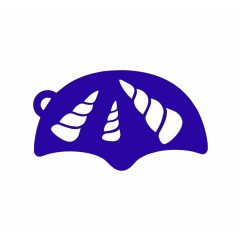 Festő sablon - Unikornis szarv minta