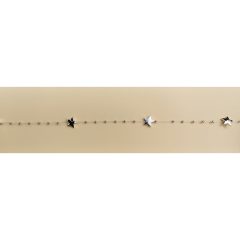 Gyöngyfűzér csillag-gyöngy több színben