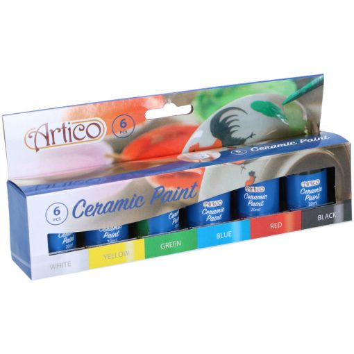 Kerámia festék készlet 6x20ml