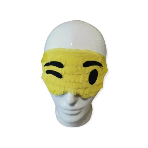 Szemfedő, takaró Pinatához kacsintó Smiley