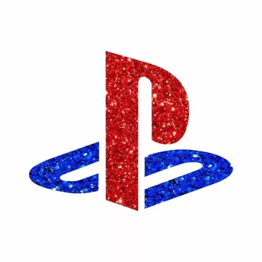 CSILLÁMTETOVÁLÁS MATRICA 5x5 cm - Playstation