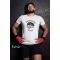 Kickboxing Fighter feliratos prémium pamut póló kick-box edzéshez