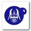 Festő sablon - Darth Vader