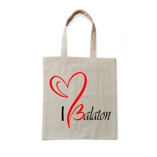 I Love Balaton Vászon bevásárló szatyor