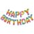 Fólia lufi Happy Birthday felirat 40 cm nagy méret
