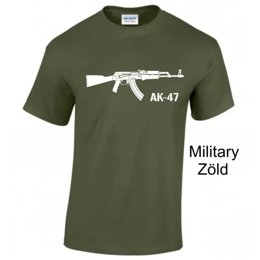 Póló - AK 47 katonai