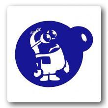 Festő sablon - minyon minta