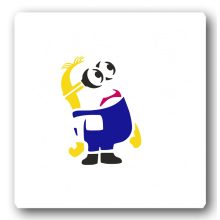 Festő sablon - minyon minta