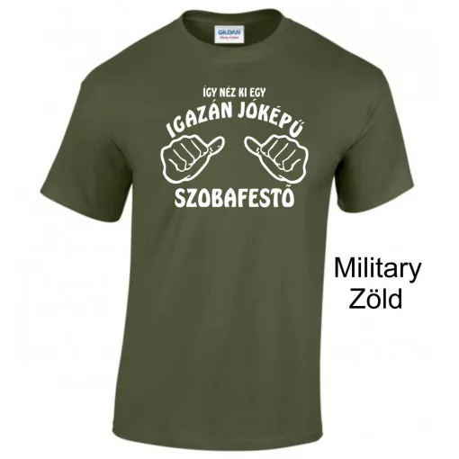 Póló - Így néz ki egy igazán jóképű szobafestő