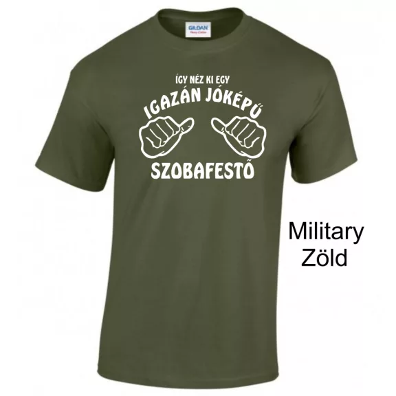 Póló - Így néz ki egy igazán jóképű szobafestő