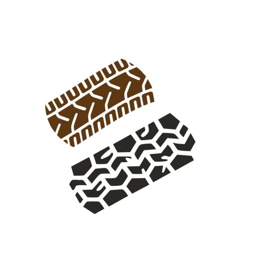 Festősablon, stencil - Autógumi minázat