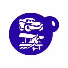 Arc és testfestő sablon - autó és repülőgép