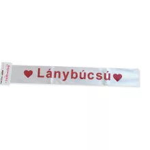 Lánybúcsúra Lánybúcsú vállszalag több színben