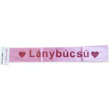 Lánybúcsúra Lánybúcsú vállszalag több színben