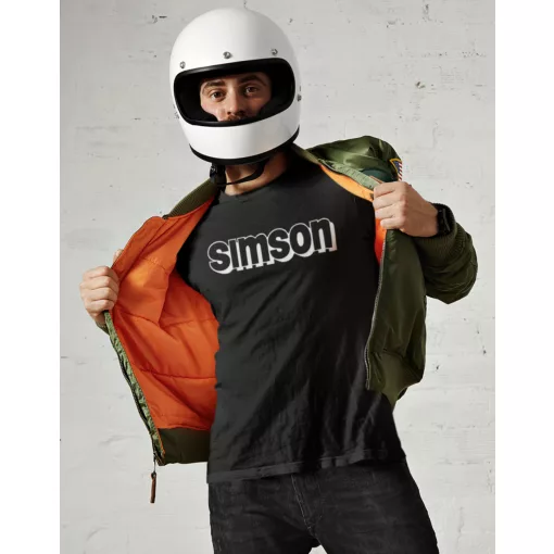 Simson motoros póló – Egyedi retro stílus a legendás motor kedvelőinek