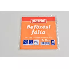 BEFŐZÉSI FÓLIA 17X17CM 50DB/cs