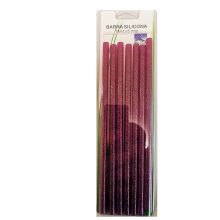 Ragasztó rúd Csillámos - több színben