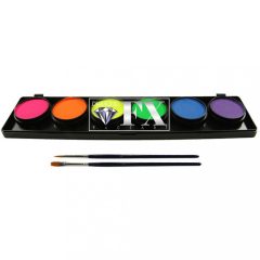   Diamond FX 6 színű arcfesték készlet -  NEON színek(6x10g)