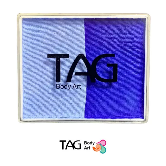 TAG csíkos arcfesték POWDER BLUE & ROYAL BLUE 50gr