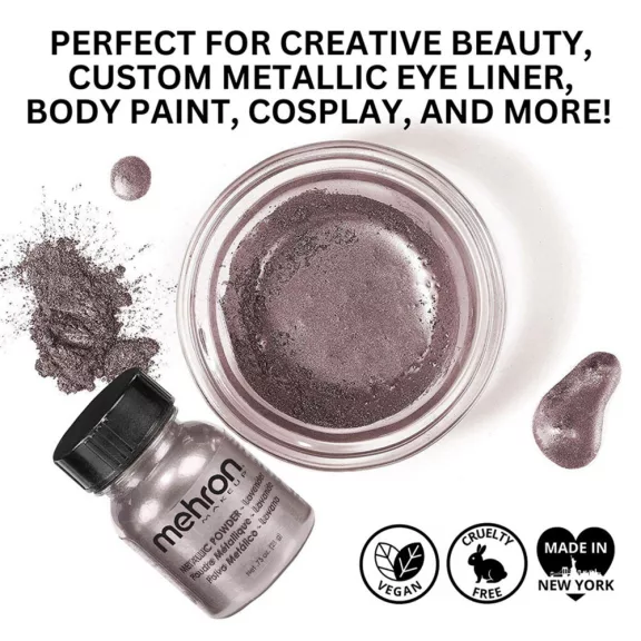 Mehron Metallic Powder - Lavender 28gr