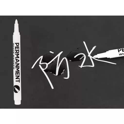 Fehér Permanent Festékmarker