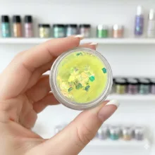 KiviArt Canary Mixed Chunky UV csillám GL07