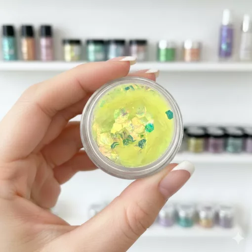 KiviArt Canary Mixed Chunky UV csillám GL07