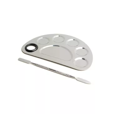 FX Formázó spatula és formázó tál készlet - fém