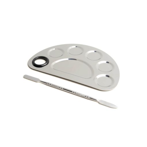 FX Formázó spatula és formázó tál készlet - fém