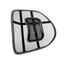 38x37 cm-es fekete hálós ergonomikus háttámla masszírozó betéttel