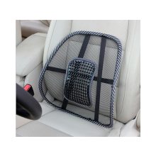 38x37 cm-es fekete hálós ergonomikus háttámla masszírozó betéttel