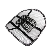 38x37 cm-es fekete hálós ergonomikus háttámla masszírozó betéttel