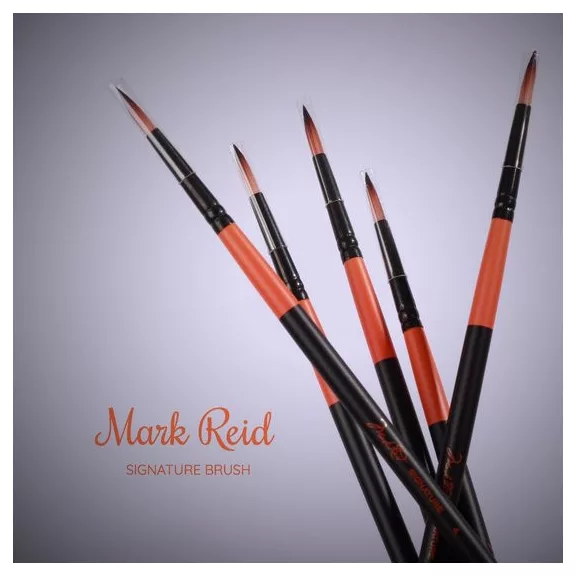 Mark Reid profi arcfestő kerek ecset - 6-os