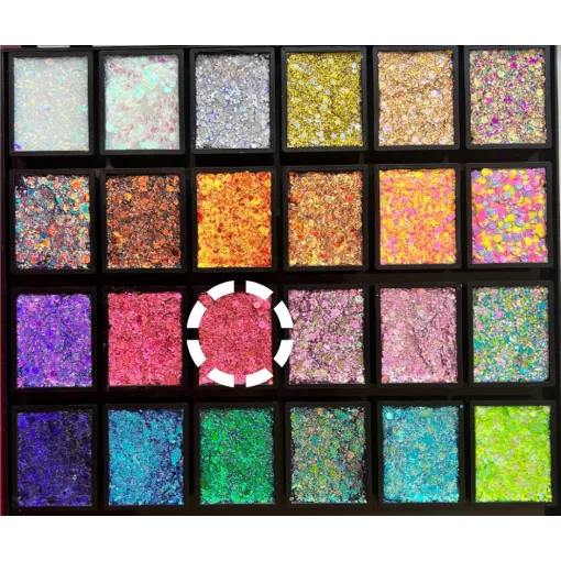 Fusion Glitter csillámkrém  utántöltő Pink Crush