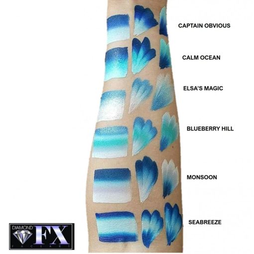 Diamond FX csíkos arcfesték - Elsa's Magic (28g)