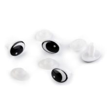 Szem biztonsági - Cartoon ovál több méretben