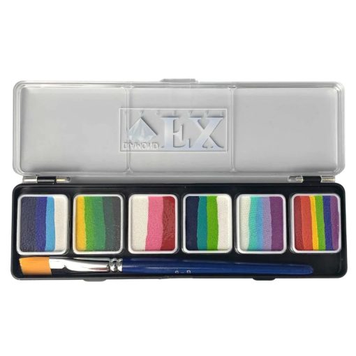 Diamond FX csíkos paletta Shine 6x6 gr 