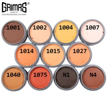 Grimas Brown Pure arcfesték 15 ml N4