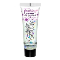 Fantasy nagyszemcsés csillámzselé - Unicorn dreams