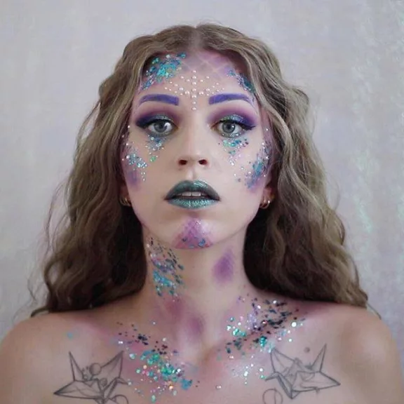 Fantasy nagyszemcsés csillámzselé - Unicorn dreams