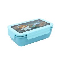 Uzsonnás Doboz Evőeszközzel Kék 21x12,5x7,5cm