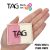 TAG csíkos arcfesték PEARL ROSE & PEARL WHITE 50gr