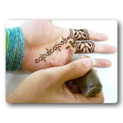 Henna, Jagua tubus fém heggyel