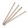 Spatula natúr - Fa, keskeny 140x6x2 mm 20 db/csomag