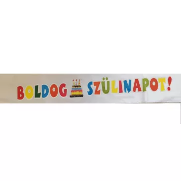 Boldog Szülinapot Vállszalag