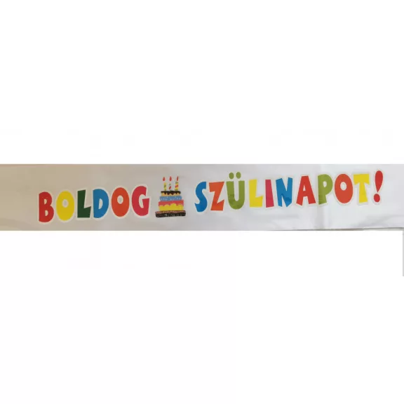 Boldog Szülinapot Vállszalag